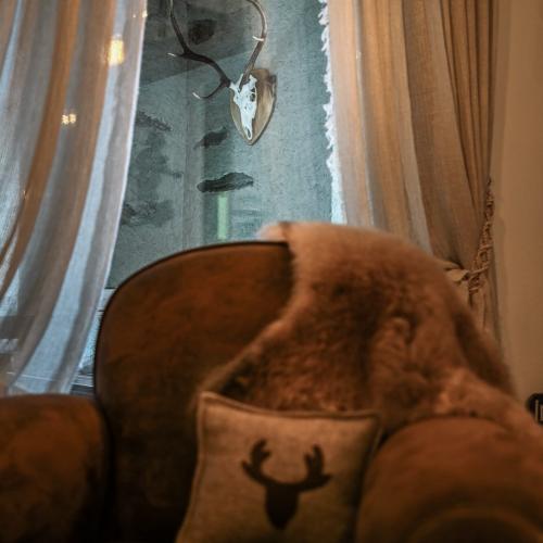 Sala colazioni cervo